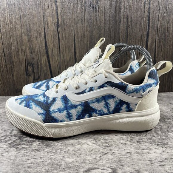 VANS Ultrarange Rapidweld Indigo Crean Blue White Women’s Size 7 Sneakers Shoes - Picture 4 of 10